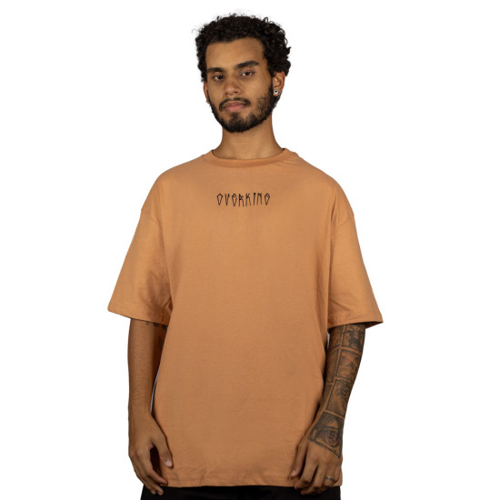 Camiseta Overking Oversized Pixo Caramelo