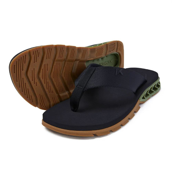 Chinelo Kenner Rakka DBT-08 Preto / Verde