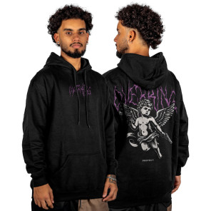 Moletom Overking Angel Protect Preto