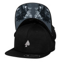 Boné MCD Aba Reta Strapback The Birds Corvo Preto