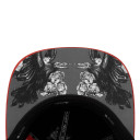 Boné MCD Aba Reta Strapback The Birds Corvo Vermelho