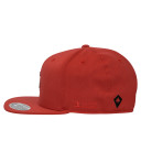 Boné MCD Aba Reta Strapback The Birds Corvo Vermelho