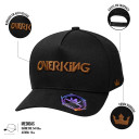 Boné Overking Aba Curva Snapback Basic Black Gold