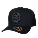 Boné Overking Aba Curva Trucker Patch Preto Preto