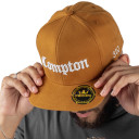 Boné Overking Aba Reta Snapback Compton Caramelo