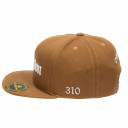 Boné Overking Aba Reta Snapback Compton Caramelo