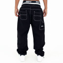 Calça Wats Skate Sarja Carpinteiro Skt Preto Prespontado