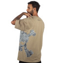 Camiseta Oakley Back To Skull Big Graphic Bege