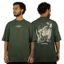 Camiseta Overking Oversized Lazy Verde