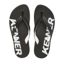 Chinelo Kenner Red Dnn-04 Preto / Branco