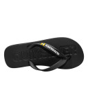 Chinelo Quiksilver Molokai Debossed Preto