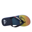 Chinelo Quiksilver Molokai Slab Stripe Marinho