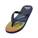Chinelo Quiksilver Molokai Slab Stripe Marinho