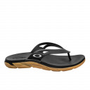 Chinelo Sandália Oakley Rest Ii Black Gun - Preto Caramelo