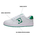 Tênis Qix Combat Retrô Branco / Verde