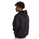 Moletom Plano C Canguru Bordado Logo Preto