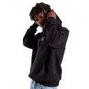 Moletom Plano C Canguru Bordado Logo Preto