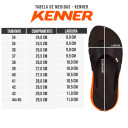 Chinelo Kenner Red Dnn-04 Preto / Branco